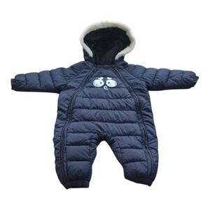 Navy Blue Kids Baby Boy One Piece Bodysuit